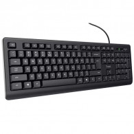 Clavier Filaire Trust Primo Azerty Noir