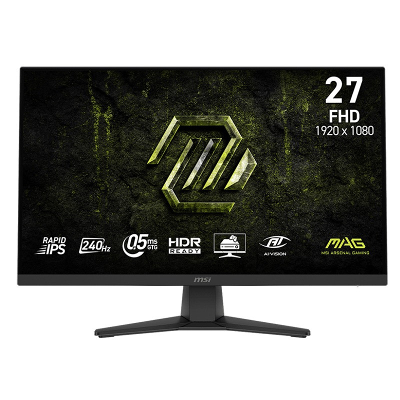 Ecran MSI MAG275CF-X24 27" VA FHD 240Hz Noir En Tunisie