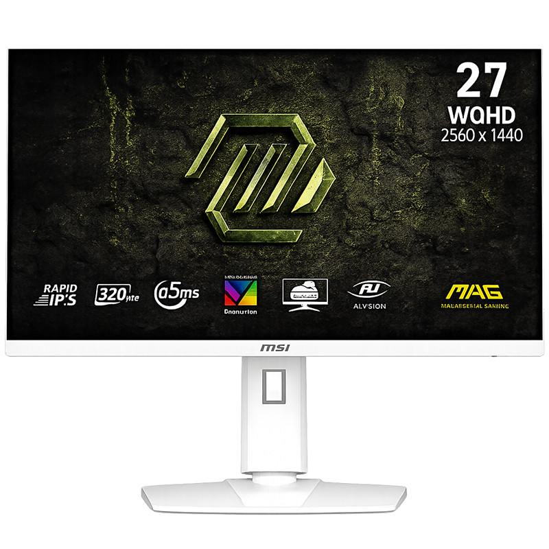 Ecran MSI MAG274QRFW-X32  27" IPS WQHD 180Hz Blanc En Tunisie