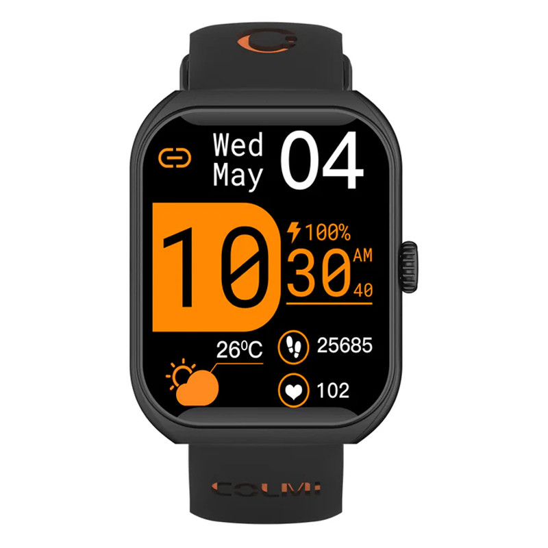 Montre Connectée Colmi P86 Noir En Tunisie