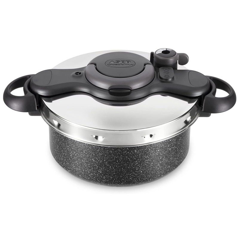 Cocotte 2EN1 SEB ClipsoMinut Ultra Resist 5 Litres Noir EN Tunisie