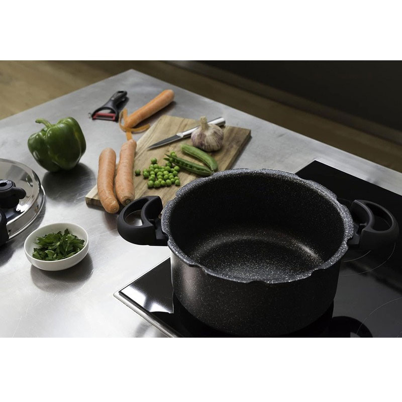 Cocotte 2EN1 SEB ClipsoMinut Ultra Resist 5 Litres Noir EN Tunisie