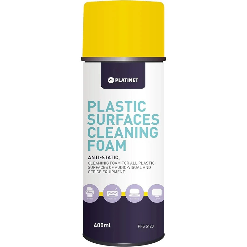 Mousse Nettoyante Plastique Platinet PFS5120 400ml En Tunisie