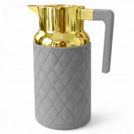 Thermos 1Litre Gris & Doré