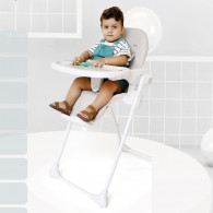 Chaise Haute Bébé Nania Bianca Taupe en Tunisie