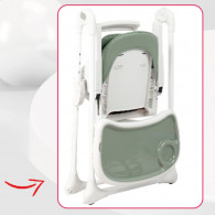 Chaise Haute Bébé Nania Bianca Taupe en Tunisie