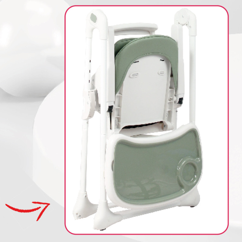 Chaise Haute Bébé Nania Bianca Taupe en Tunisie