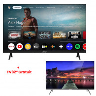 Tv Vega F55F2QBG 55" QLED UHD 4k Smart Tv Noir