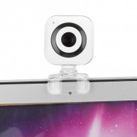 Webcam Kisonli HD 480P Avec Microphone Blanc en Tunisie