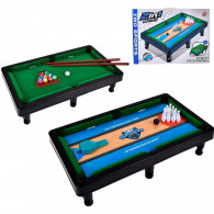 Table Pool + Bowling 2 EN1 Noir En Tunisie