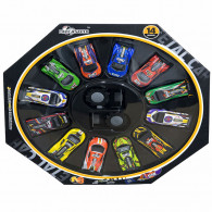 Coffret De 12 Voitures De Course Multi couleurs  en Tunisie