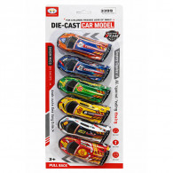 Coffret De 6 Voitures De Course Multi couleurs en Tunisie