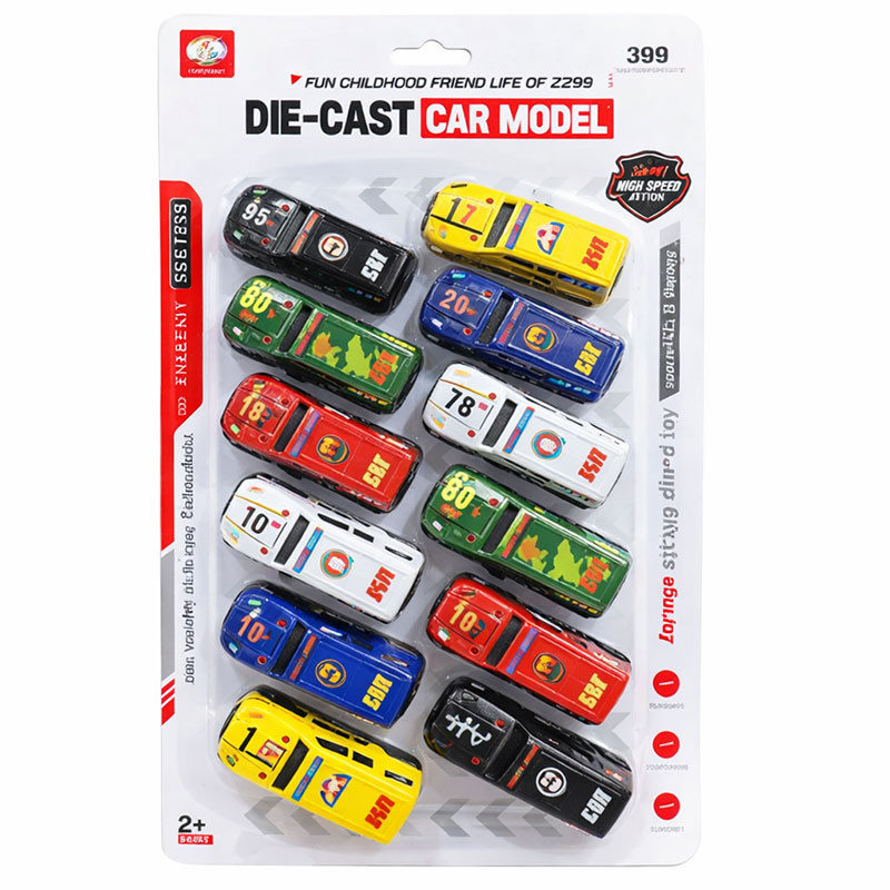 Coffret De 12 Voitures De Course Multi couleurs en Tunisie