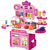 Coffret Cuisine Moderne Kitchen 53 Pièces Rose en Tunisie