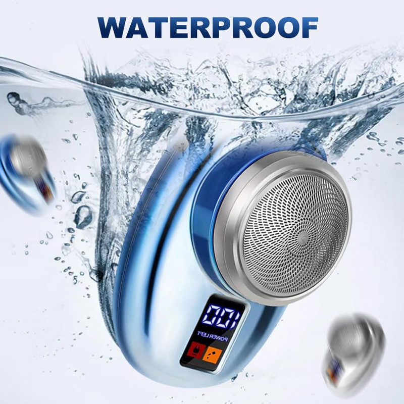 Mini Rasoir Electrique Portable Bleu en Tunisie