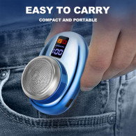 Mini Rasoir Electrique Portable Bleu en Tunisie