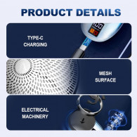 Mini Rasoir Electrique Portable Bleu en Tunisie