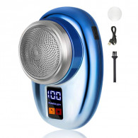 Mini Rasoir Electrique Portable Bleu en Tunisie