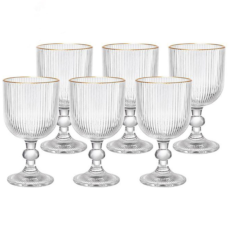 Coffret 6 Coupes à Jus 35Cl En Verre en Tunisie