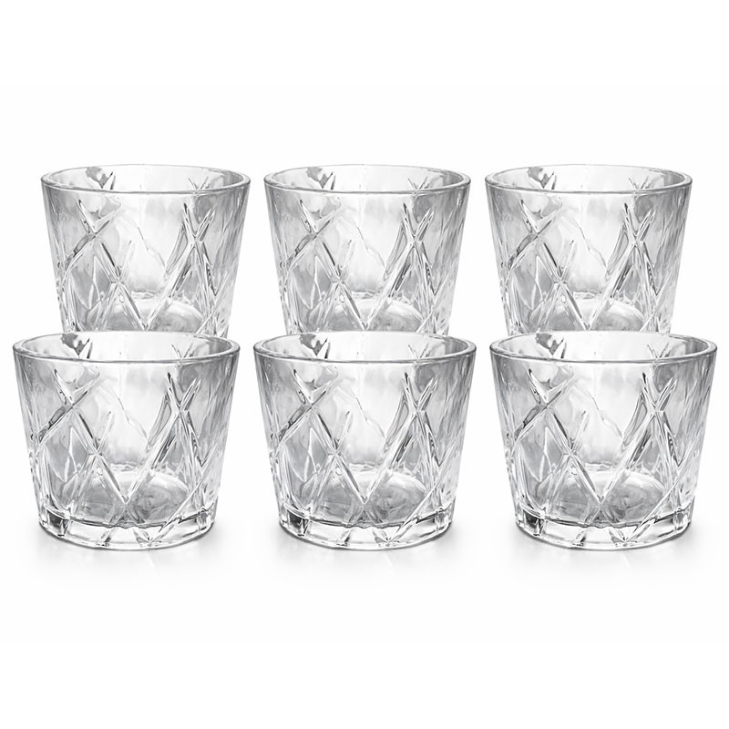 Coffret 6 Verres à Jus 31Cl En Verre en Tunisie