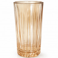 Coffret 6 Verres D'eau 26Cl En Verre Doré