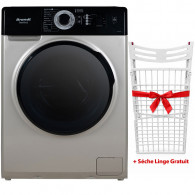 Lave Linge Frontale BRANDT 7Kg Silver (BAM84SS)