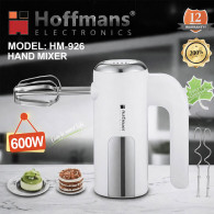 Batteur Electrique Hoffmans HM-926 600W Blanc en Tunisie
