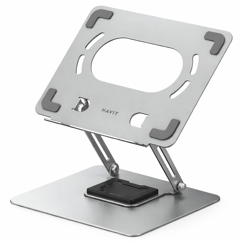 Support Pc Portable Havit ST7411 Rotatif à 360° Gris en Tunisie