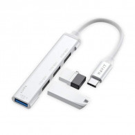Hub USB-C Havit HB41 4 EN1 Gris En Tunisie