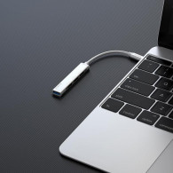 Hub USB-C Havit HB41 4 EN1 Gris En Tunisie