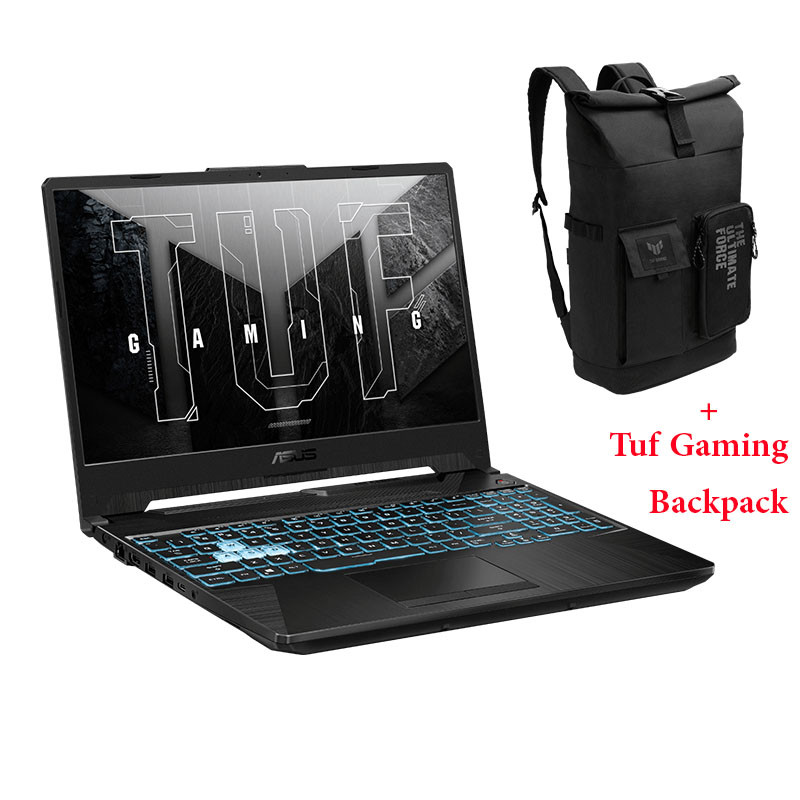 Pc Portable Gamer Asus Tuf Gaming A15 FA506NCG Ryzen 7 8Go 512Go SSD  RTX 3050 Windows 11 en Tunisie