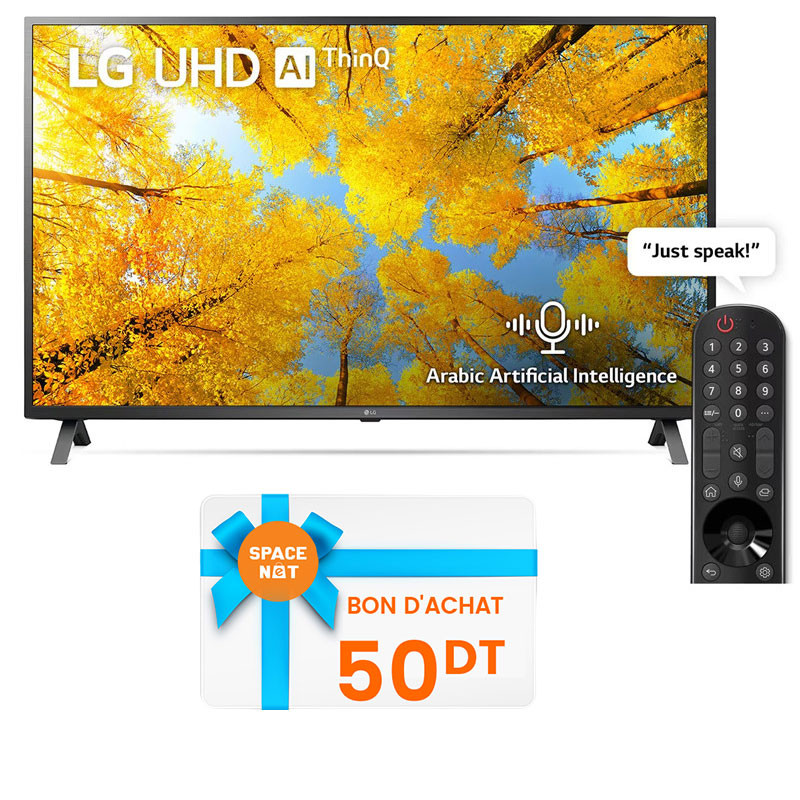 TV LG UQ7500 50" UHD  4K Smart THINQ