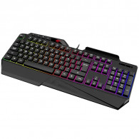 Clavier Gamer Filaire Havit KB488L RGB Noir En Tunisie