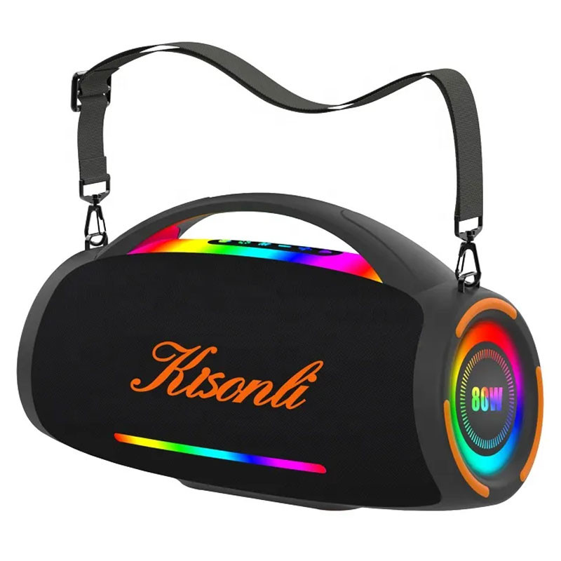 Enceinte Sans Fil Kisonli K26 RGB Noir en Tunisie