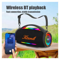 Enceinte Sans Fil Kisonli K26 RGB Noir en Tunisie