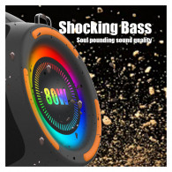 Enceinte Sans Fil Kisonli K26 RGB Noir en Tunisie