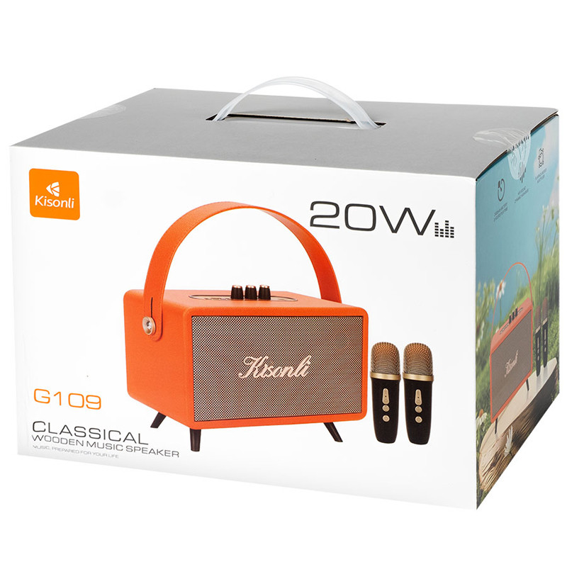 Enceinte Bluetooth Kisonli G109 Avec Microphone Assorties En Tunisie