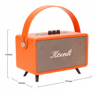 Enceinte Bluetooth Kisonli G109 Avec Microphone Noir En Tunisie