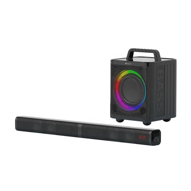 Enceinte Sans Fil Kisonli K16 RGB Noir EN Tunisie