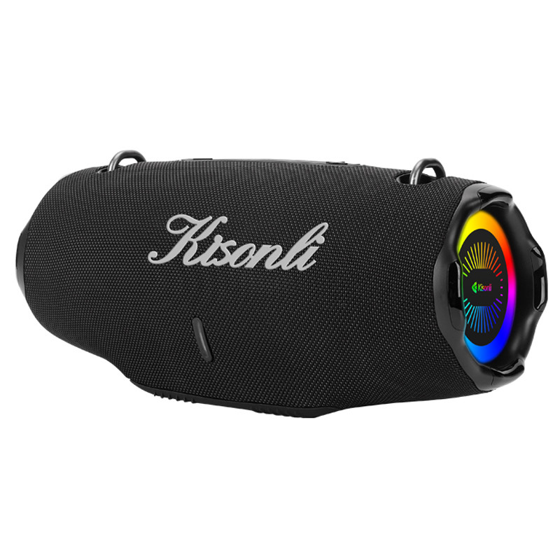 Enceinte Bluetooth Kisonli K17 50W RVB Noir en Tunisie