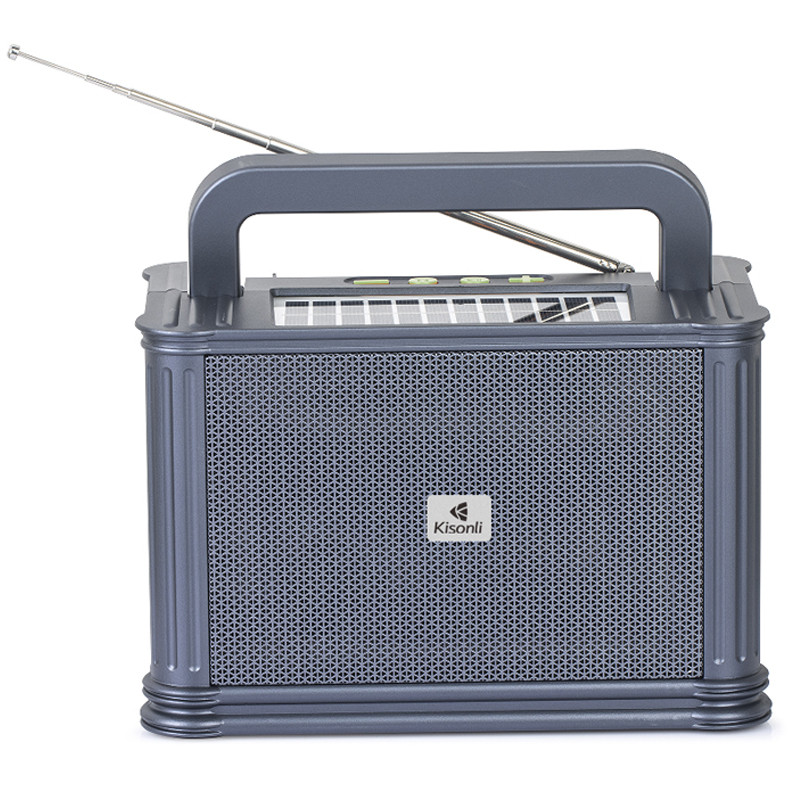 Enceinte Bluetooth Kisonli K9 RGB Gris En Tunisie