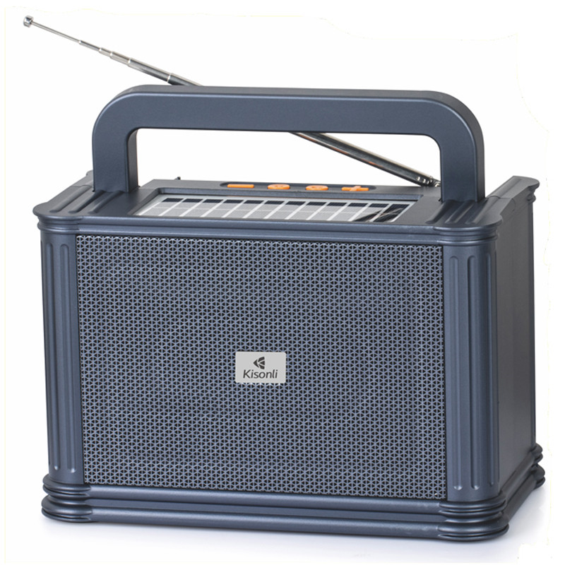 Enceinte Bluetooth Kisonli K9 RGB Gris En Tunisie