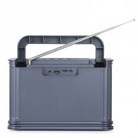 Enceinte Bluetooth Kisonli K9 RGB Gris En Tunisie