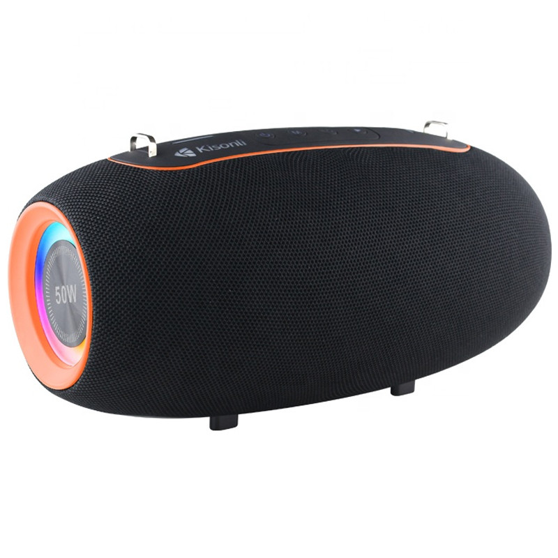 Enceinte Bluetooth Kisonli K8 RGB Noir En Tunisie
