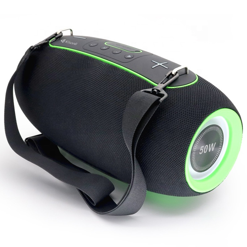 Enceinte Bluetooth Kisonli K8 RGB Noir En Tunisie