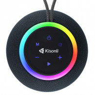 Enceinte Bluetooth Kisonli K6 RGB Noir En Tunisie