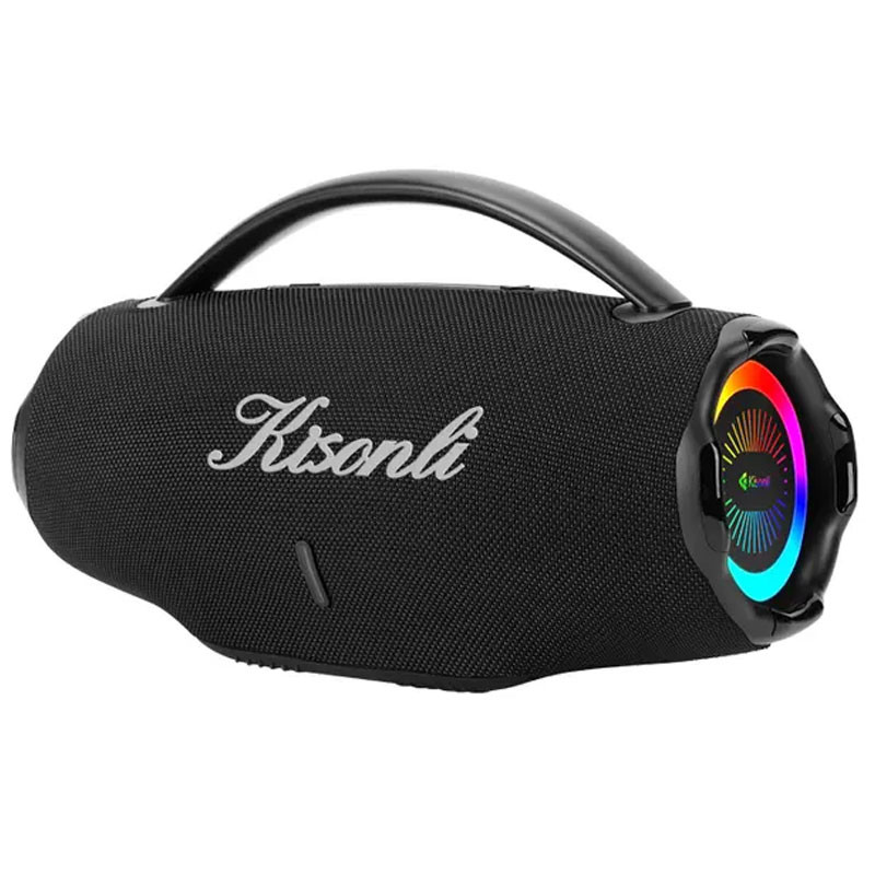Enceinte Sans Fil Kisonli K15 RGB Noir en Tunisie