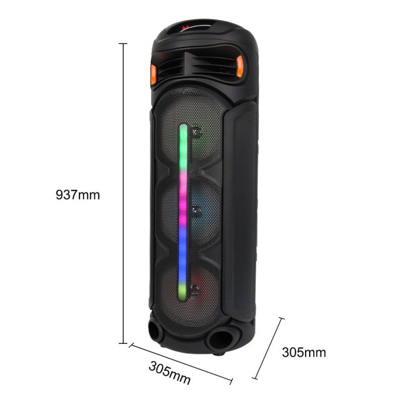 Haut Parleur Bluetooth ZQS8312 Avec Microphone Noir en Tunisie