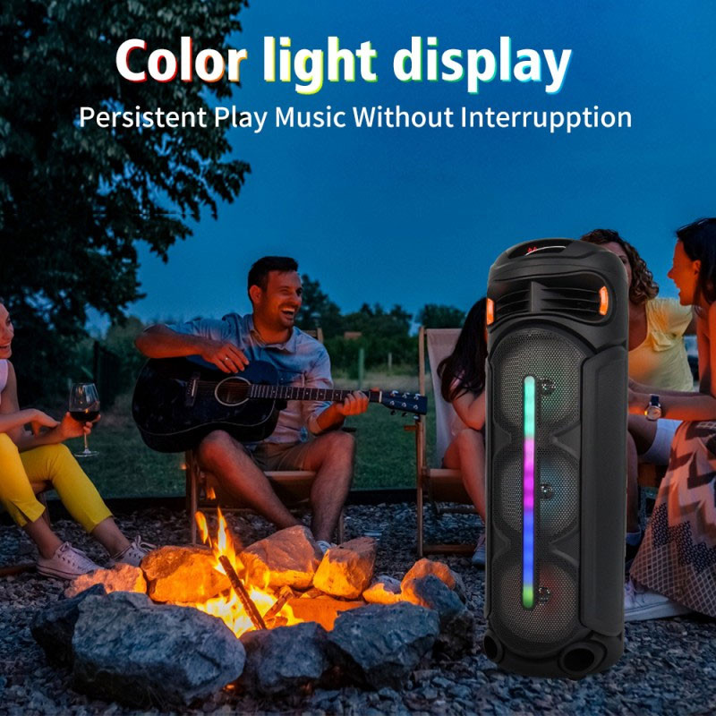 Haut Parleur Bluetooth ZQS8312 Avec Microphone Noir en Tunisie