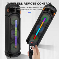 Haut Parleur Bluetooth ZQS8312 Avec Microphone Noir en Tunisie